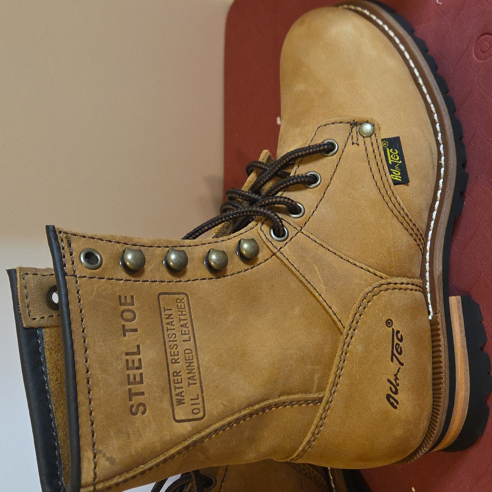 ADT Women's Water Resistant Lace Up Boots - Brown